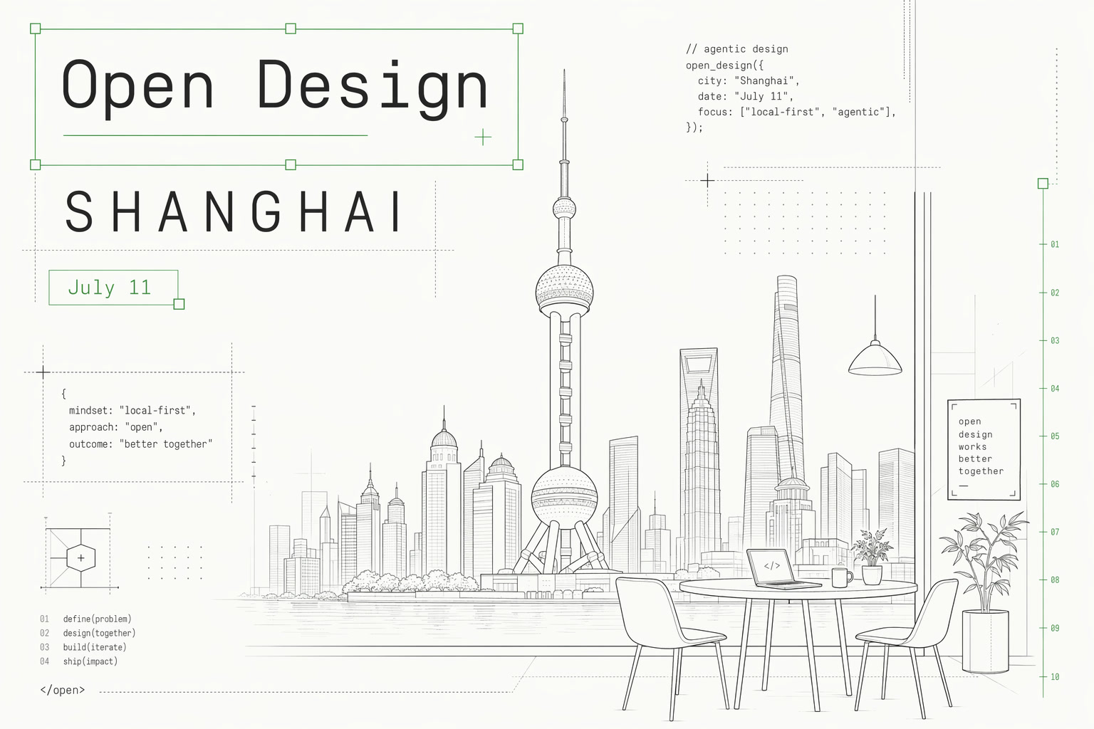 OpenDesign AI Workshop이 상하이에 옵니다